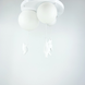 Люстра Bear Balloons LE26663 3xE27 50x55x50см Белый SGJ 10/3 фото в дизайне интерьера, фото в живую 2/6