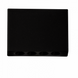 Настінний світильник Ledix Navi без рамки 10-111-61 накладний Чорний 5900K 14V LED LED11011161 фото в дизайні інтер'єру, фото наживо 1/4