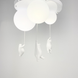 Люстра Bear Balloons LE26663 3xE27 50x55x50см Белый SGJ 10/3 фото в дизайне интерьера, фото в живую 4/6