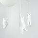 Люстра Bear Balloons LE26663 3xE27 50x55x50см Белый SGJ 10/3 фото в дизайне интерьера, фото в живую 5/6