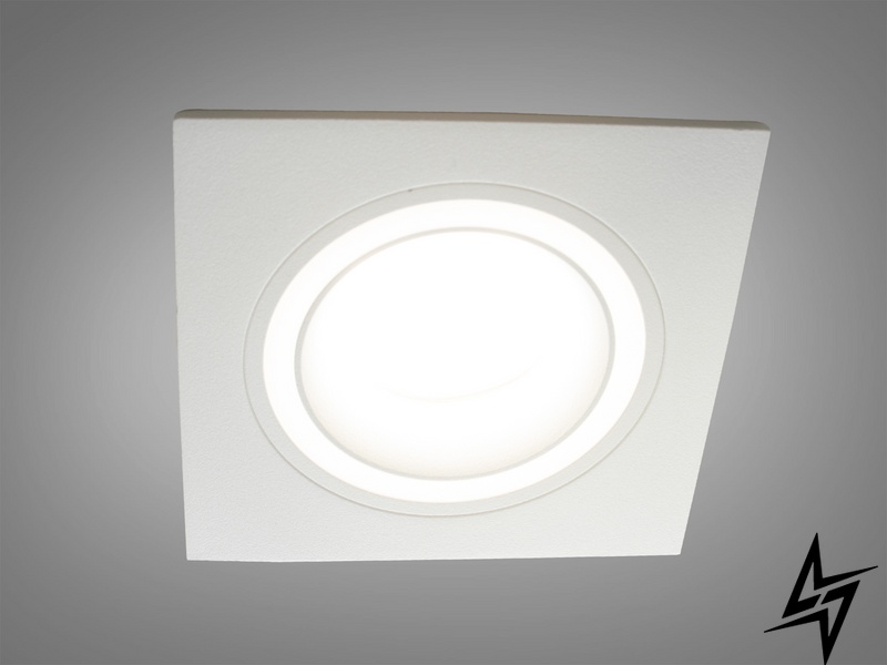 Точковий світильник Аlumo D23-31456 Білий QXL-1730-S-WH фото наживо, фото в дизайні інтер'єру