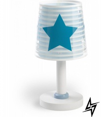 Настольная лампа в детскую Dalber LIGHT FEELING BLUE 81191T  фото в живую, фото в дизайне интерьера