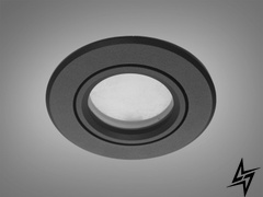 Поворотный точечный светильник Alumo D23-31507 Черный QXL-1760-R-BK фото в живую, фото в дизайне интерьера