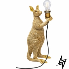 Настільний світильник Animal Kangaroo Gold 46cm S23-38510 16,5x45,5x22,5см 53706 фото наживо, фото в дизайні інтер'єру