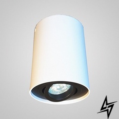 Точечный накладной светильник Azzardo Bross 1 AZ1436 15297 фото в живую, фото в дизайне интерьера