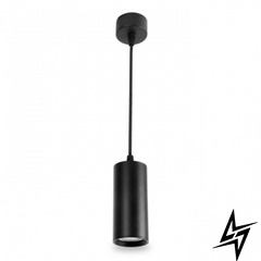 Підвісний світильник в чорному корпусі LE30155 5,6x20см Чорний ML 320 чорний фото наживо, фото в дизайні інтер'єру