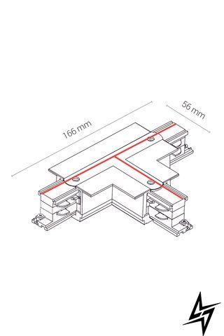 Компонент трекової системи Nowodvorski Ctls 8247 білий 8247 фото