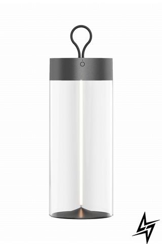 Настольная лампа Zumaline Esterno 1003 LED 1,2 Вт, серая, 13,2 &times; 38,9 см фото