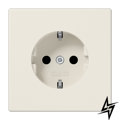 Розетка SCHUKO 16А слоновая кость LS 990 Jung LS1520 фото