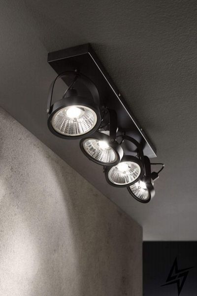Спот Ideal Lux Glim 200255 черный 4&times;GU10 200255 фото