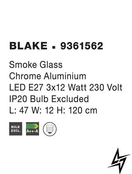 Підвісний світильник Nova luce Blake 9361562  фото наживо, фото в дизайні інтер'єру