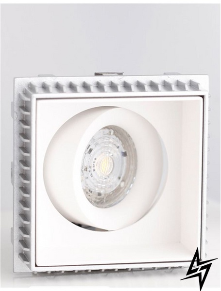 Врізний точковий світильник Nova luce Brad 9000351  фото наживо, фото в дизайні інтер'єру