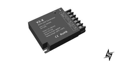 LED-контролер DEYA 12-36VDC, 10A*3CH V3-X фото