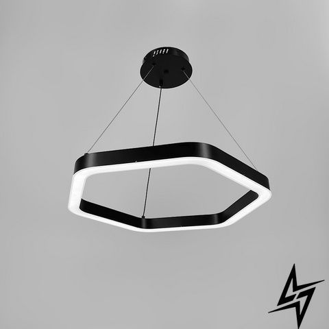 Подвесная LED люстра 60&times;55 см черная 26-0515 фото