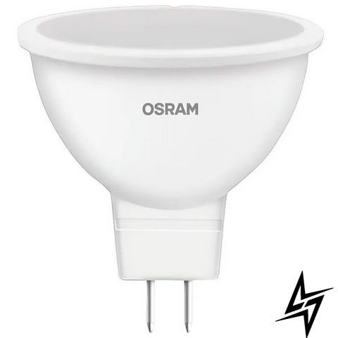 Лампа LED OSRAM MR16 230V 6.0W/840 GU5.3 110&deg; UAValue 50 4058075689237 4058075689237 фото