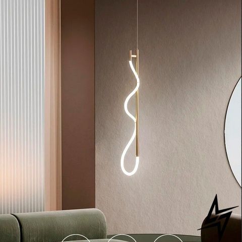 Подвесной LED светильник латунный 26-2415 фото