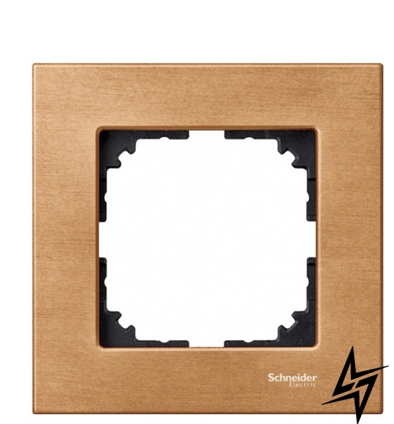 Рамка одинарная M-ELEGANCE wood бук Schneider Electric Merten MTN4051-3470 фото