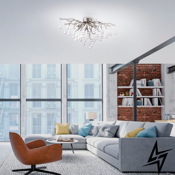 Стельовий світильник Paul Neuhaus Icicle 8090-55 сірий, 4&times;G9, до 40 Вт 8090-55 фото