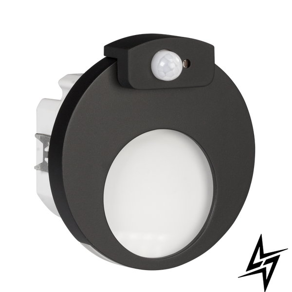 Настенный светильник Ledix Muna 02-212-61 врезной Черный 5900K 14V с датчиком ЛЕД LED10221261 фото в живую, фото в дизайне интерьера
