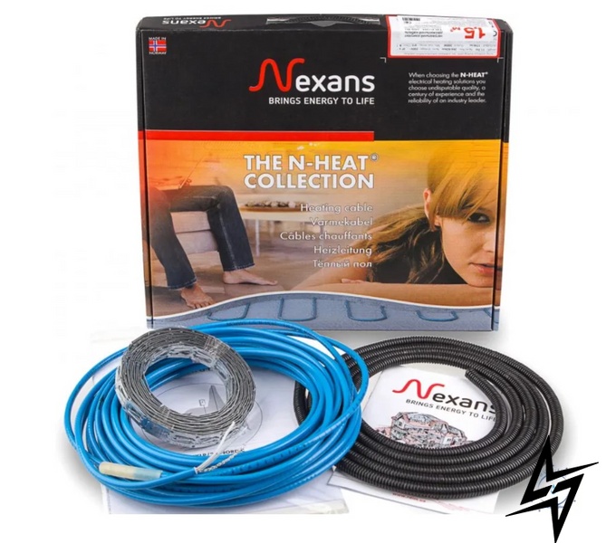 Нагревательный кабель комплект Nexans TXLP/2R 300/17, 17,6м фото