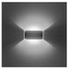 Настенный светильник (бра) 05-4931-F5-F5 LEDS C4 Skate  фото в дизайне интерьера, фото в живую 3/4
