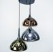 Серия подвесных светильников с мятым стеклом LE26014 Черный/Золото 0565/1 фото в дизайне интерьера, фото в живую 3/5
