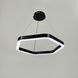 Подвесная LED люстра в стильном черном металлическом корпусе 26-0515 F058-600 BK - изображение 5