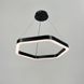 Подвесная LED люстра в стильном черном металлическом корпусе 26-0515 F058-600 BK - изображение 4