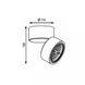 Точечный накладной светильник Zumaline Lomo 20001-WH 18740 фото в дизайне интерьера, фото в живую 5/5