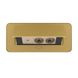 Розетка мебельная двойная с USB-С Livolo золотая (VL-SHS013-TC-UC45W-AP-A) фото 3/5