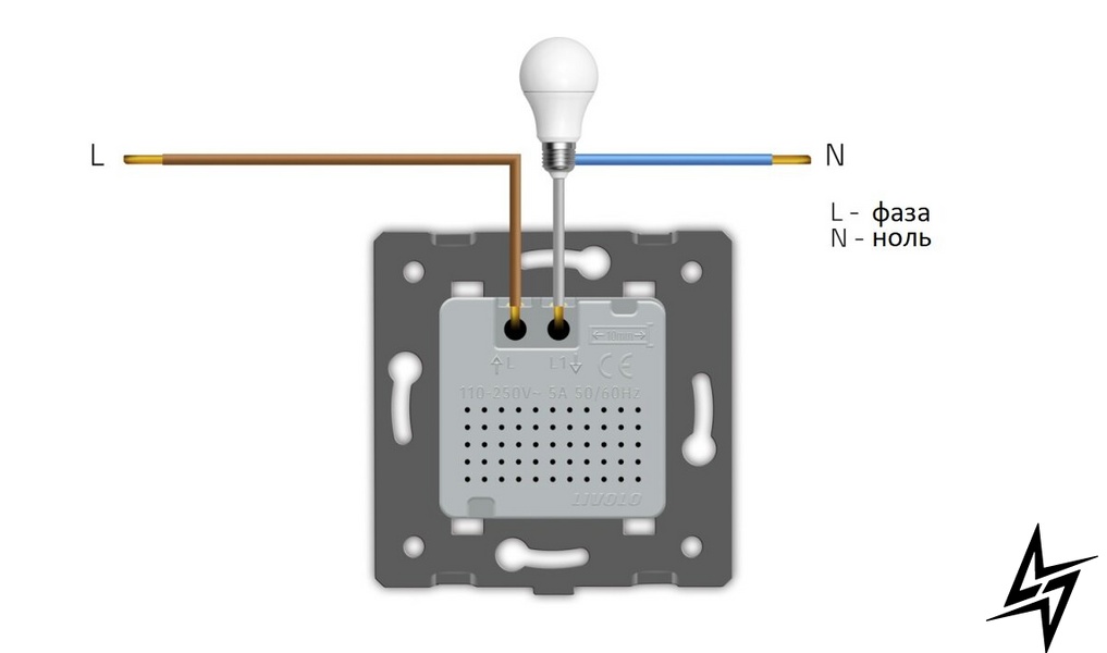 Механизм датчик присутствия и движения с сенсорным выключателем Livolo серый (VL-FCU-2IP) фото