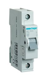 Автоматичний вимикач Hager MC110A 1P 10A C 6kA