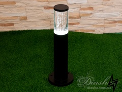 Настенный уличный светильник D23-31096 Черный DFC-1904/360H-BK фото в живую, фото в дизайне экстерьера