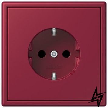 LC1520KI4320M Les Couleurs&reg; Le Corbusier SCHUKO&reg;-розетка з вбудованою підвищеним захистом від дотику le rubis Jung фото