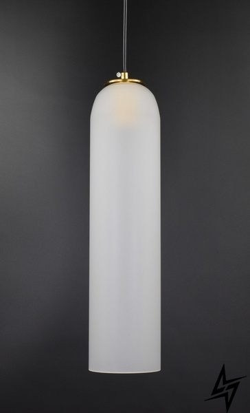 Потолочная люстра подвесная на 1 лампочку L23-37422 Латунь 101/1-wh фото в живую, фото в дизайне интерьера