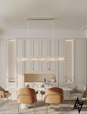 Люстра Spiry Crystal LED 120 хромована 26-16758 054045/120 cr фото