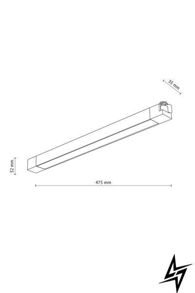 Трековый светильник TK Lighting Tracer Panel 1 Phaze 18192 встроенный LED-модуль 30 Вт 3000 K черный 3,2 &times; 47,5 &times; 4 см фото