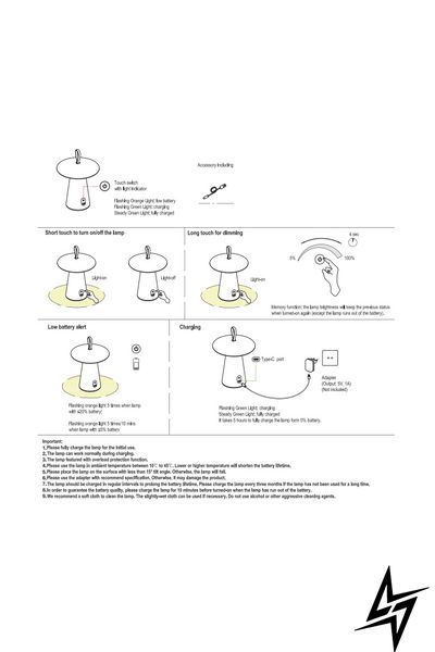 Аккумуляторная настольная лампа Nordlux Ara 2318245003 LED 2 Вт 3000 K черная 19,7 &times; 29,2 см фото