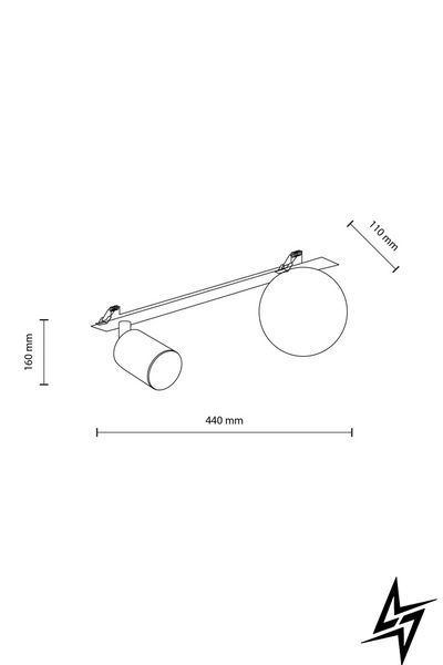 Спот TK Lighting Vox 10927 черный GU10 10927 фото