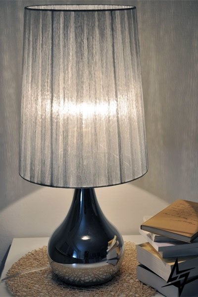 Декоративная настольная лампа Ideal Lux Eternity Tl1 Big 36007 41838 фото в живую, фото в дизайне интерьера