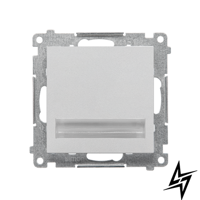 Встраиваемый LED-ориентир Simon TOS4K.01/143 55, алюминий матовый, 230 В фото