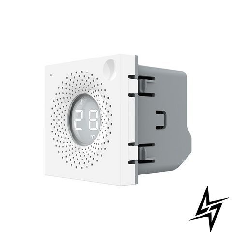Умный механизм датчик температуры и влажности ZigBee Livolo белый (VL-FCEZ-2WP) фото