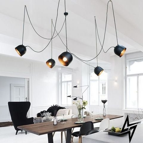 Люстра Imperium Light Bellfort 155599.05.05 чорна 5&times;E27 фото