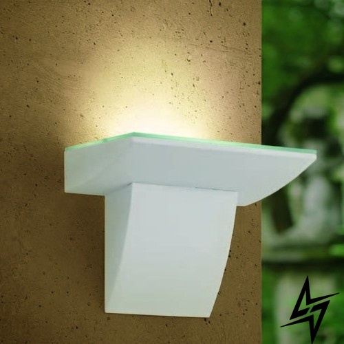 Вуличний настінний світильник Eglo Fontela 93255 LED  фото наживо, фото в дизайні екстер'єру