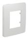 Однопостова рамка матова Unica New Studio Color NU280218 білий / білий Schneider Electric фото 2/6