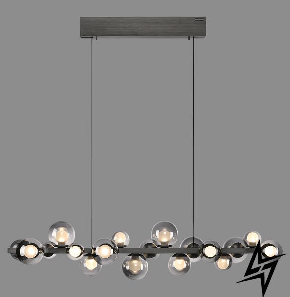 Paul Neuhaus Pure E-Popup 2557-15 Люстра LED 45W 3888Lm 2700-5000K Сірий фото