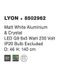 Стельовий світильник Nova luce Lyon 8502962  фото в дизайні інтер'єру, фото наживо 4/5
