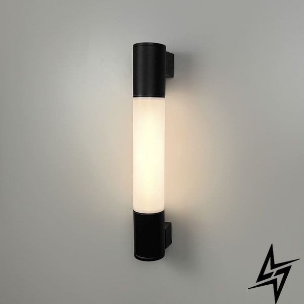 Настінний LED світильник 42&times;6 см чорний 26-1116 5607 фото