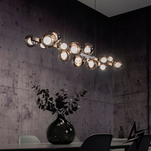 Paul Neuhaus Pure E-Popup 2557-15 Люстра LED 45W 3888Lm 2700-5000K Сірий фото
