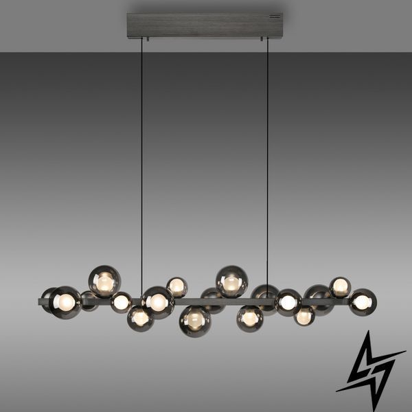 Paul Neuhaus Pure E-Popup 2557-15 Люстра LED 45W 3888Lm 2700-5000K Сірий фото